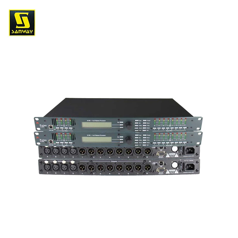 Protea 4.8sp 4in & 8out Digital DSP Audio Processor, Professional DJ Processor