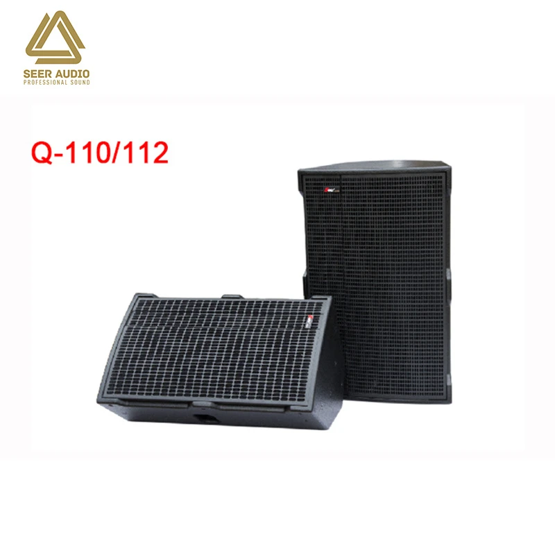 Q-115 15 Inch Neodymium Passive Active Full Range Speaker Stage Sound System Active Monitor Speaker