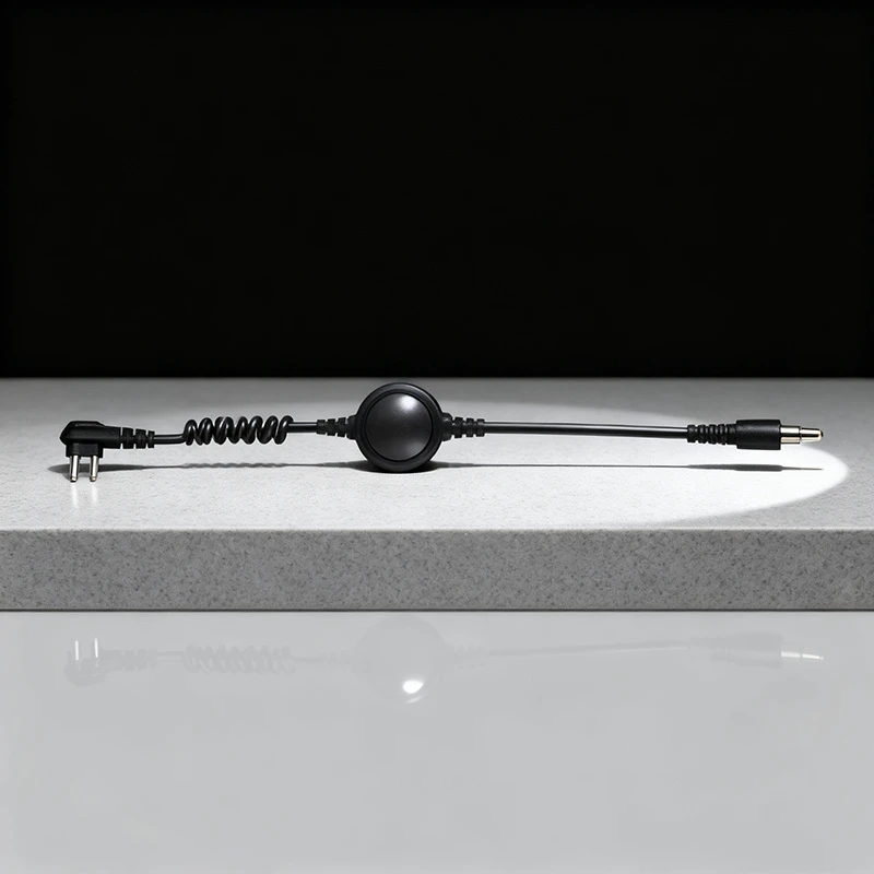 Qdc/M1 XLR Quick Disconnect Cable Accessory for Kenwood Tk208 Tk220 Tk240 Radios Ptt Headphone