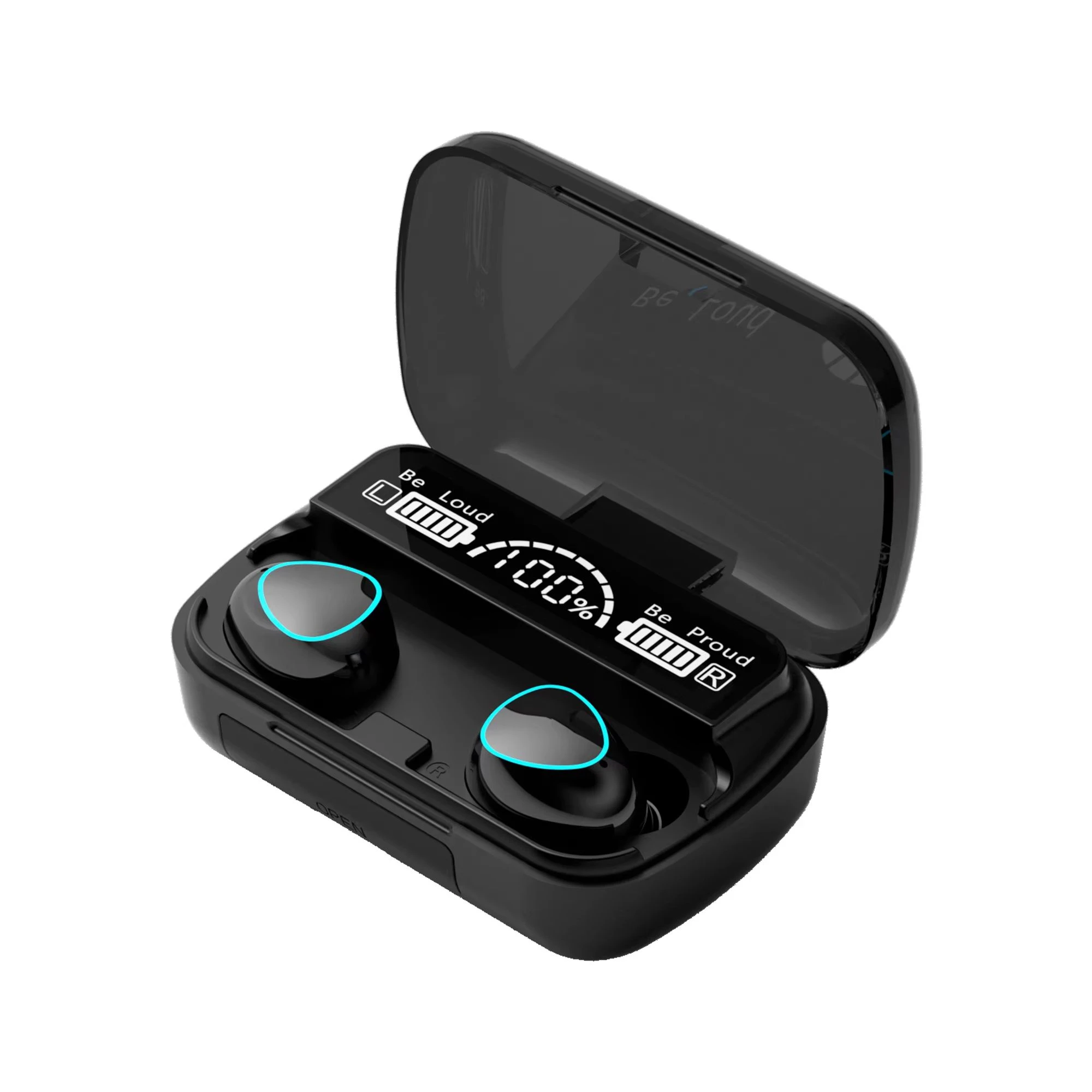 Quick Delivery M10 Tws Earbuds LED Display Gaming Headsets Noise Canceling Earphones Waterproof Headphones with Power Bank