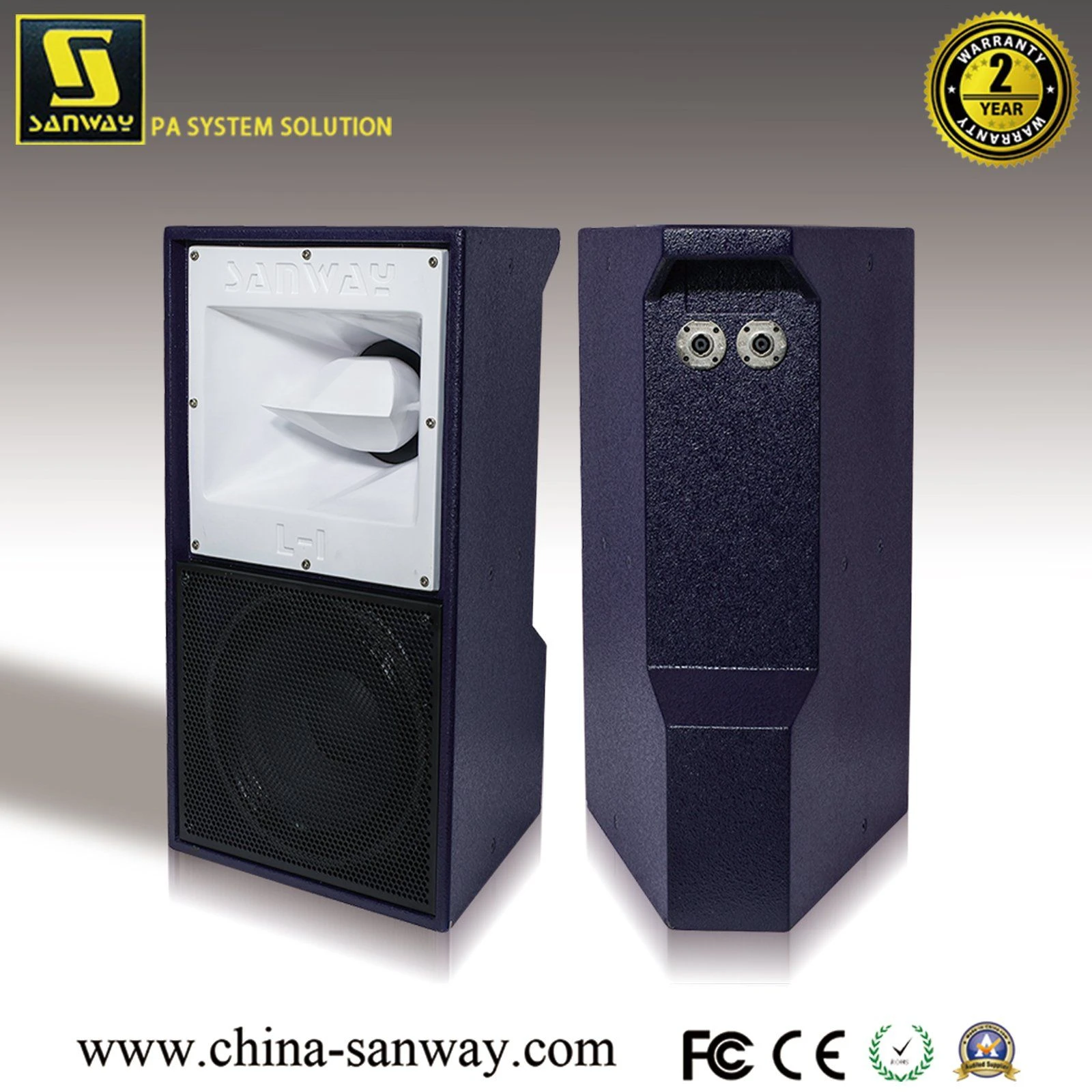 R1 Single 12″ Full Range Speaker Box