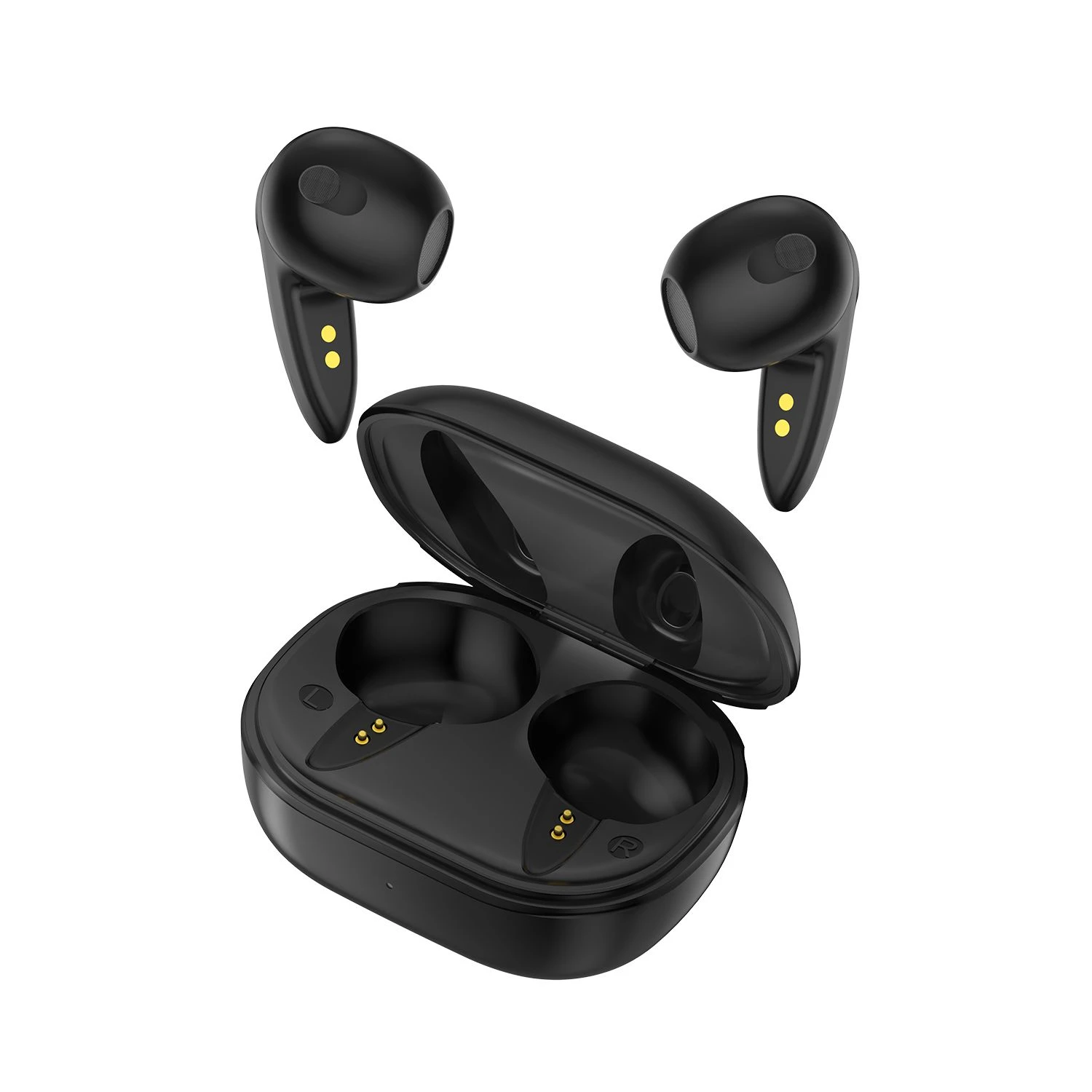 R10 Tws Semi in Ear Earbuds Touch Control Bluetooth 5.2 Low Latency Stereo Headset