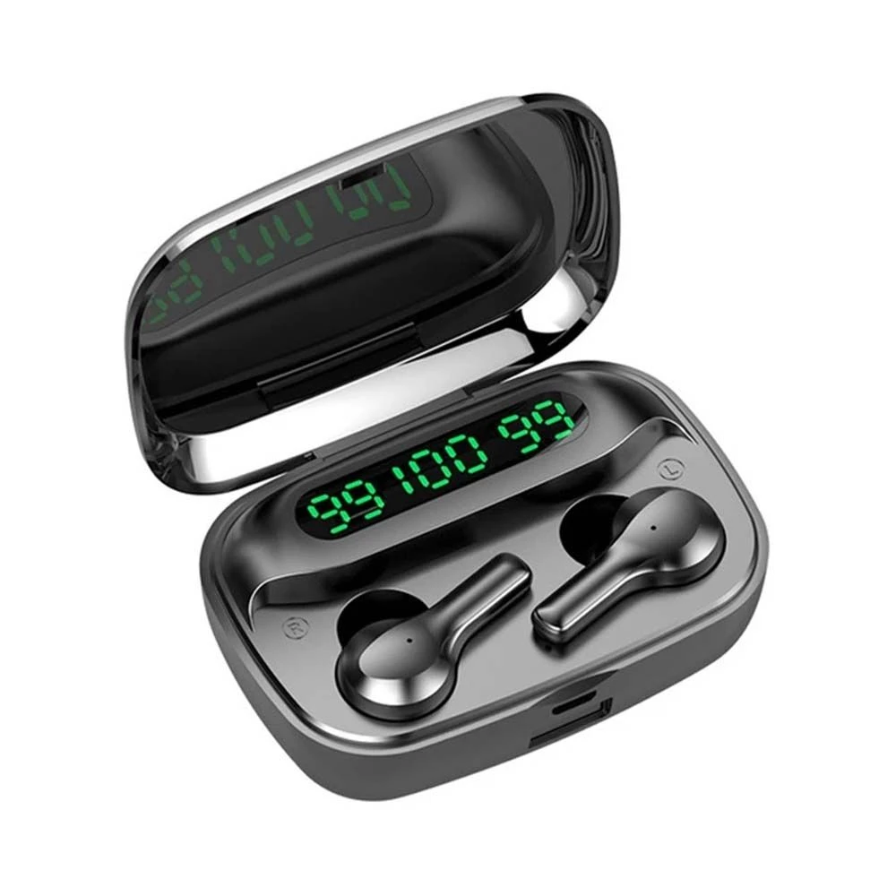 R3 Mini in-Ear Waterproof Wireless Earbuds LED Digital Display Tws Earphones