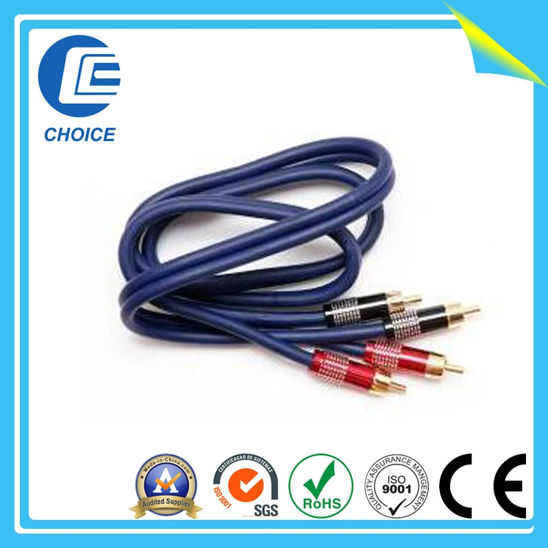 RCA 3RCA Premium Component 3.5mm Extension Male1.0m 2.0m 3.0m 4.0m 5.0m Audio Cables