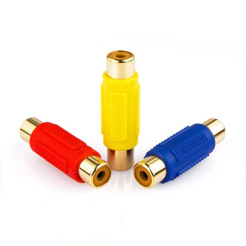 RCA Audio Video Female to Female Adapter Converter