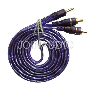 RCA Cable 2RCA to 3.5 Stereo Cable (2pH-15ST-AL)