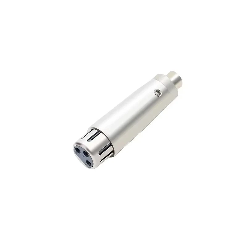 RCA Female to 3pin XLR Female Microphone Audio Connector Converter Adapter