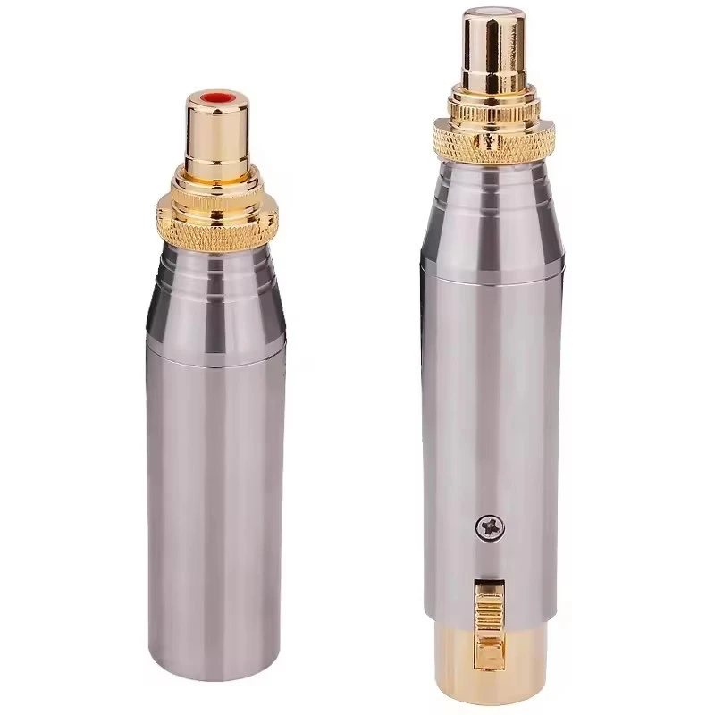RCA to XLR Adapter for Power Amplifier Mixer Balanced Connection Conversion