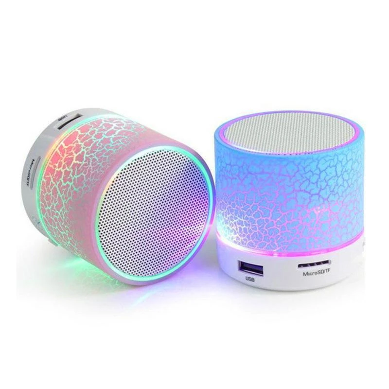 RGB Glow Crack Mini A9 Wireless Stereo Desktop Sound Box