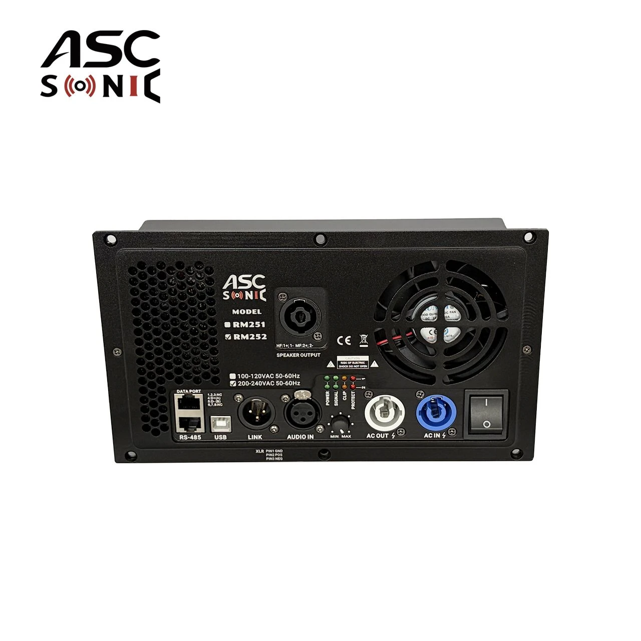 RM252 250W+250W 2CH Class D DSP Amplifier Module for Full Rnage Speaker