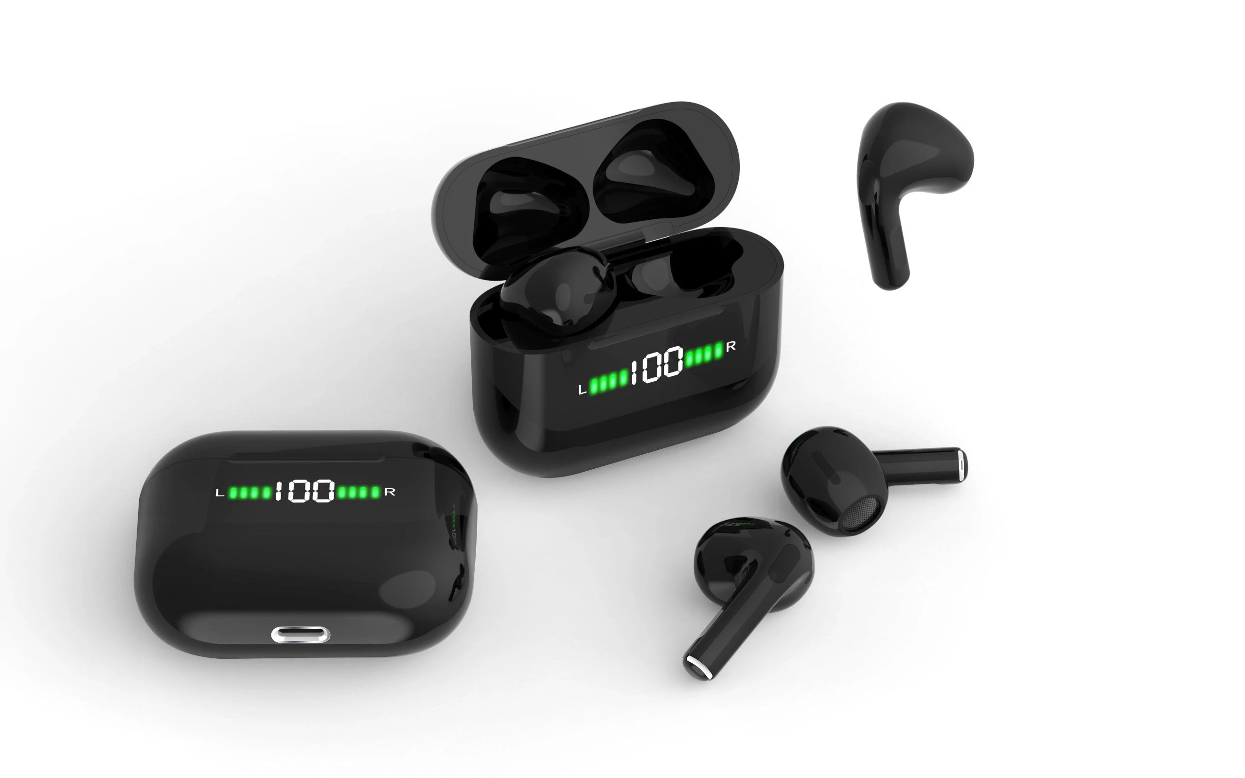 RS16 Semi in Ear Sport Earbuds Enc Noise Reduction Stereo Earphones