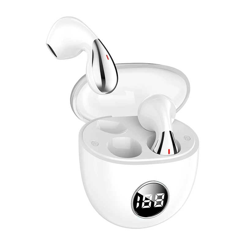 RS76 Tws Hook Earbuds Touch Control Bluetooth 5.3 Low Latency Stereo Headset