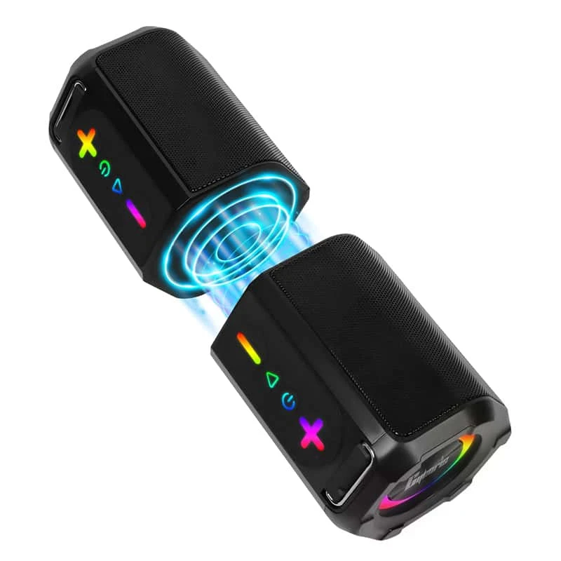 Rechargeable Long Playtime Drop-Proof Metal Magnetic Bluetooth Speaker