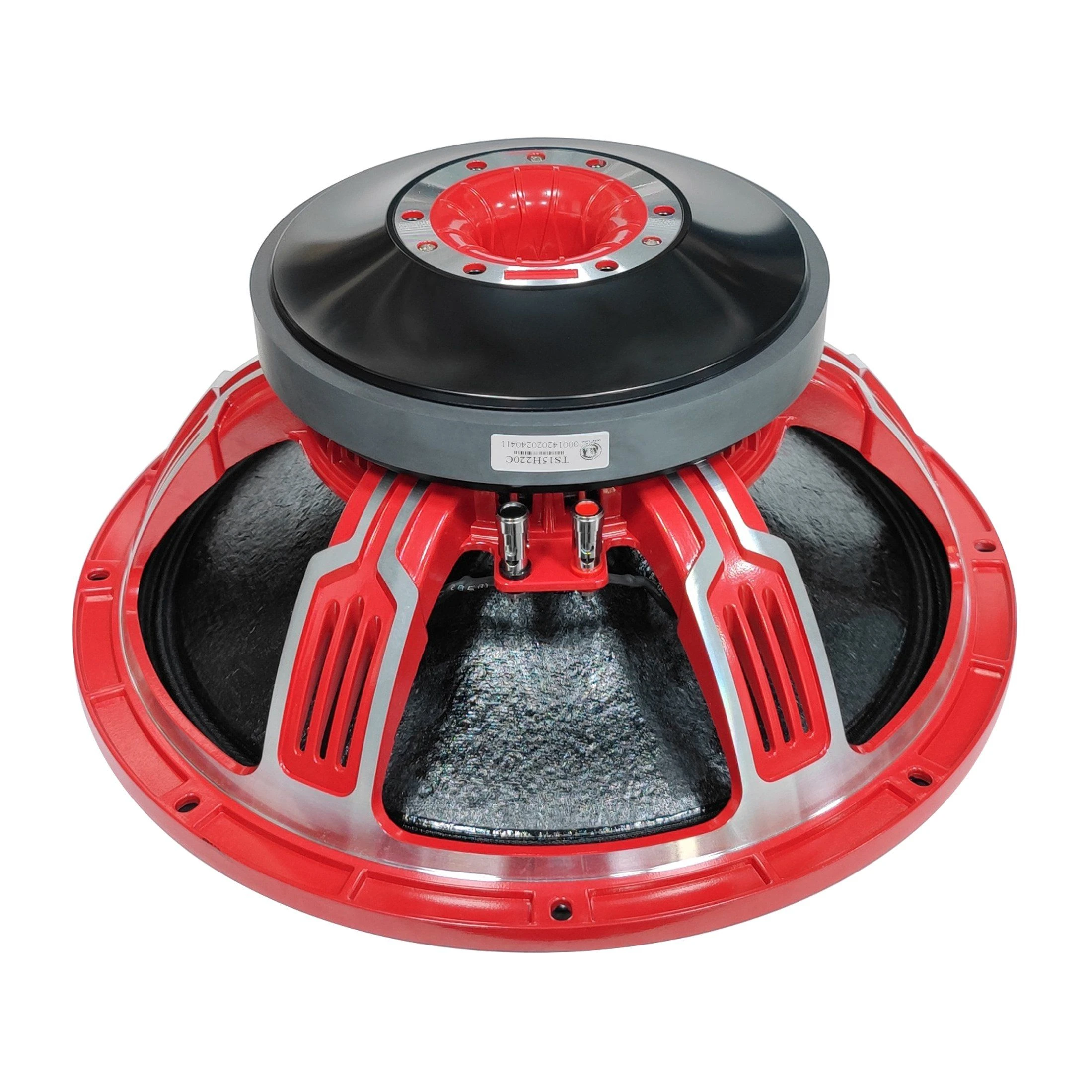 Red 15 Inch New Basket Model Merry Audio Speaker Max 1200 Watt Woofer