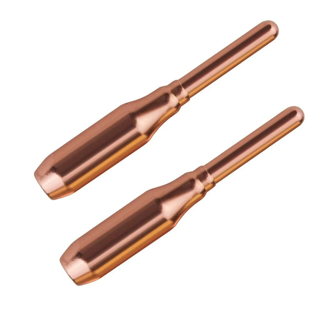 Red-copper-plated Copper Banana Plug – Non-Welding DIY Audio Speaker Wire Connector Terminal
