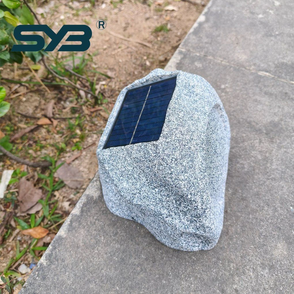 Reliable Durable 10W Solar 4-Inch Outdoor Rock Speaker with Bluetooth Technology