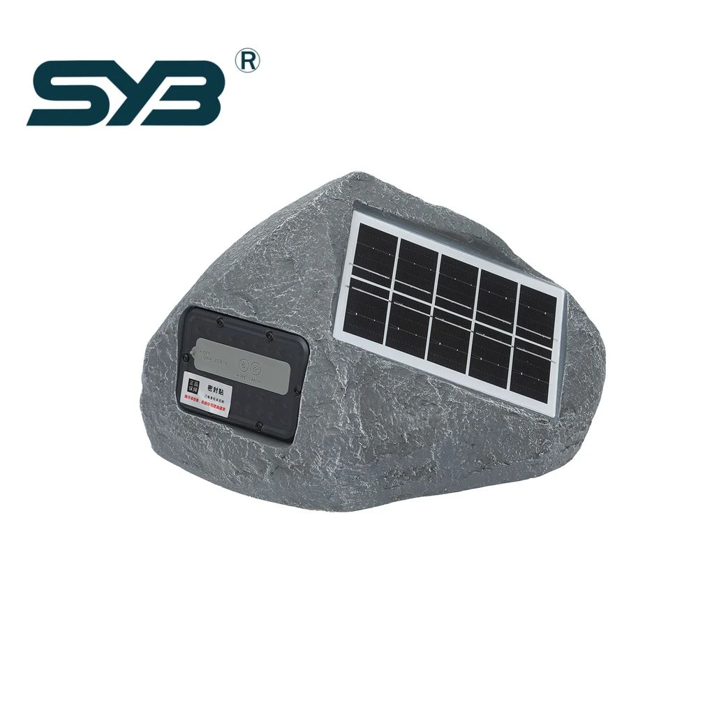 Reliable Durable 10W Solar Rock Speaker 4-Inch with Bluetooth for Outdoor Use