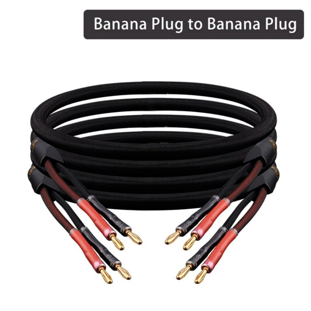 Reliable Flexible Smooth Speaker Wire Cable for Hi-Fi Bookshelf Speakers Speaker Cable Audio Cable