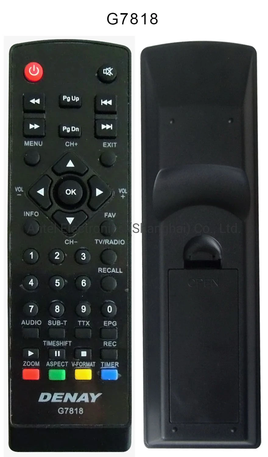 Remote Control for Denay LED/LCD/TV G7818 Denay3601 Denay3801 Denay21301 Denay T4.1 Ie-R1222