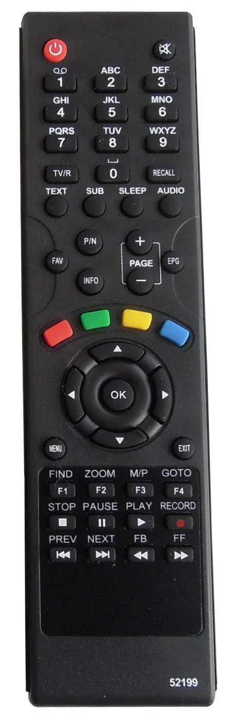 Remote Control for SIMARAN LED/LCD/TV SIM52199 SIM130386 SIM130370
