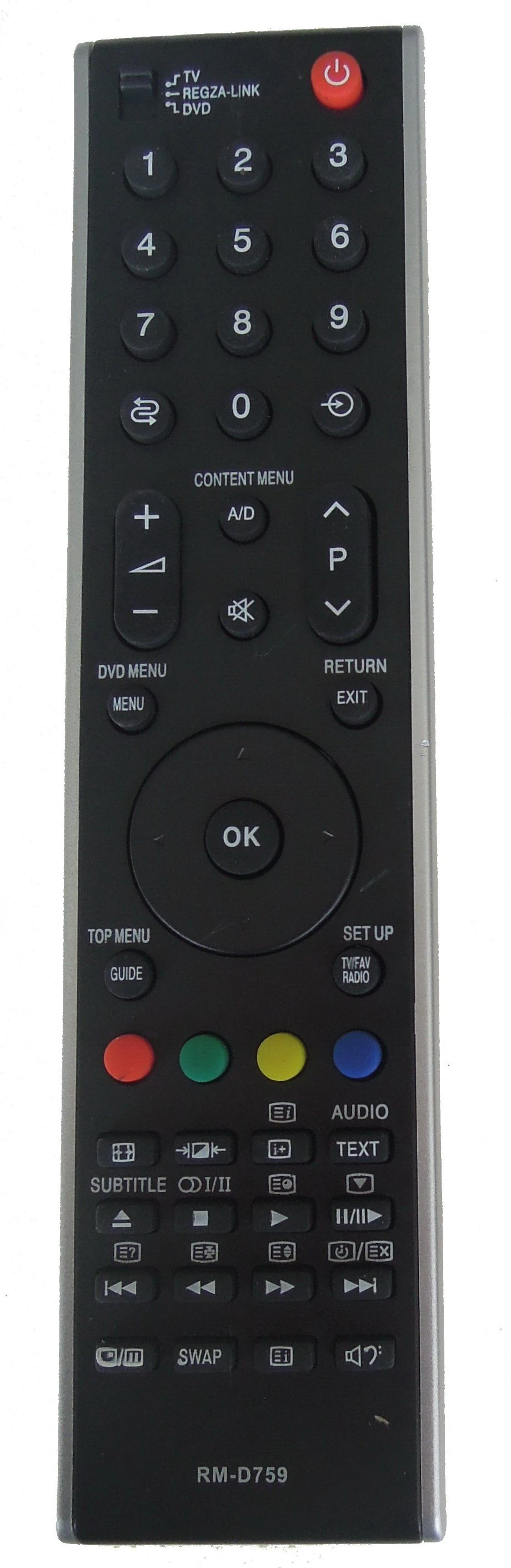 Remote Control for TOSHIBA LED/LCD/TV RM-D759 RM-L890 RM-L1028 CT-9640 CT-9878 CT-9881