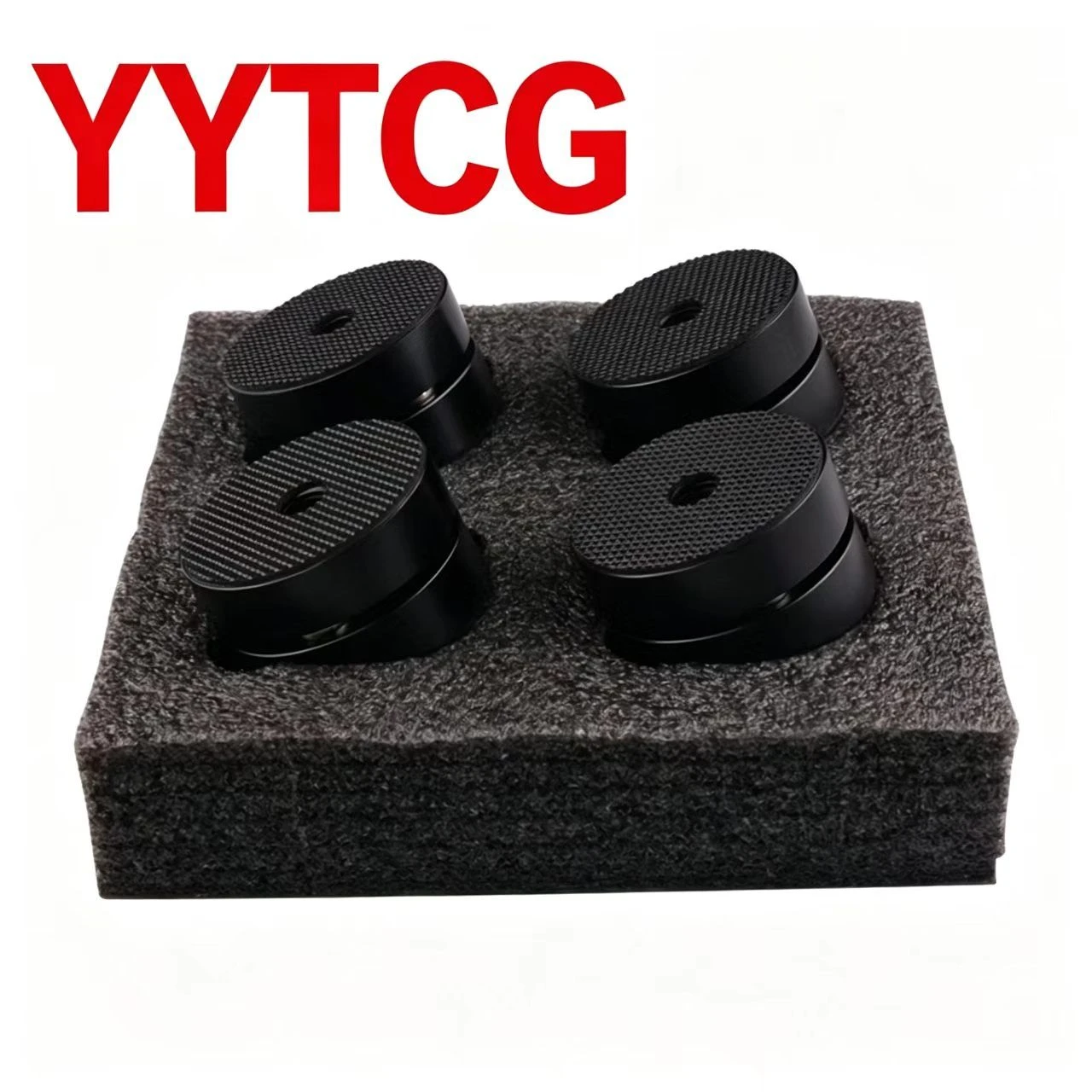 Resonance Reduction Feet Aluminum 39x24mm M8 for Amplifier