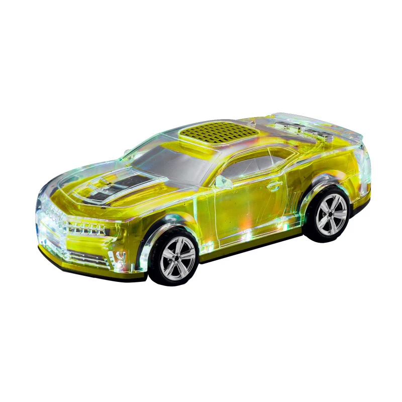 Retro Boombox Wireless Parlante Bluetooth Car Speaker Toy Loudspeaker with Crystal Lights