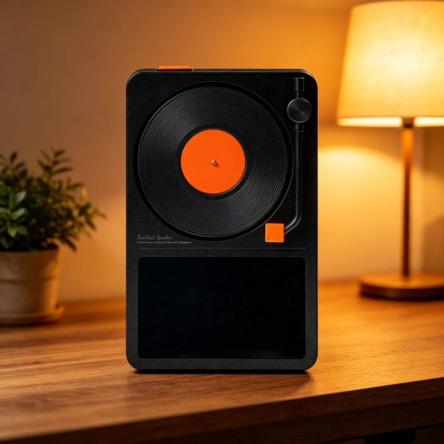 Retro Clock Bluetooth Speaker with Dual Speakers and 2000mAh Battery