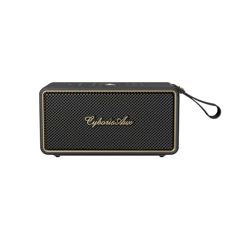 Retro Play Prompts Heavy Duty Stereo Speaker with FCC
