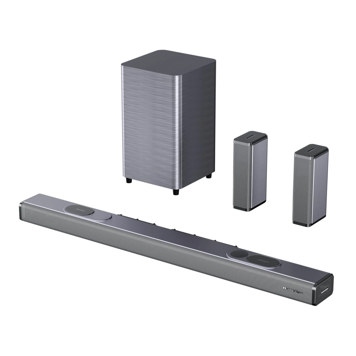 Rich Bass Stable Game Ready 7.1.4 Dolby Atmos Soundbar for Game Console