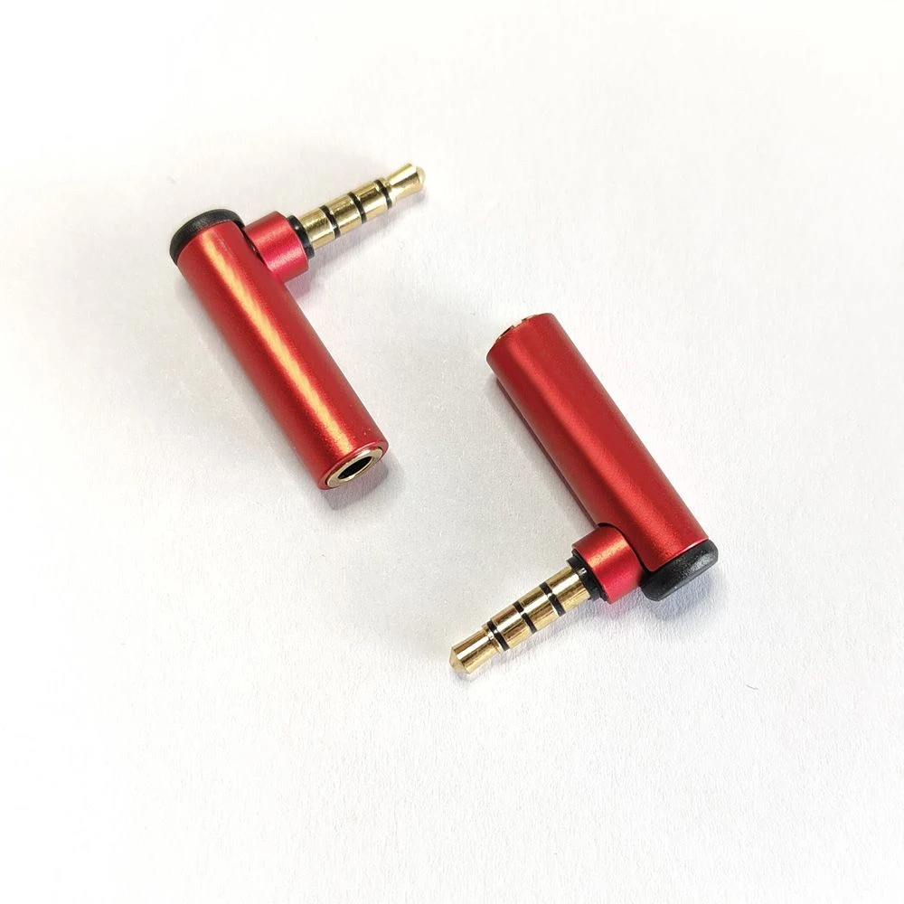 Right Angle 3.5mm Stereo Audio Adapter for Enhanced Sound