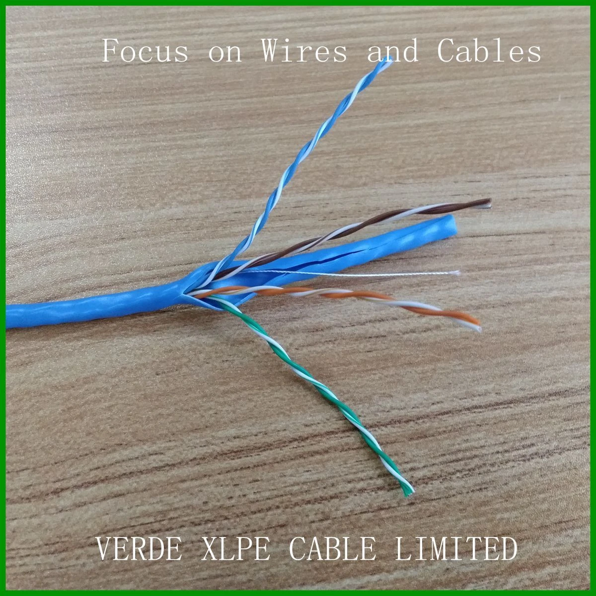 RoHS Compliant UTP FTP LAN Cable Cat5e Cable
