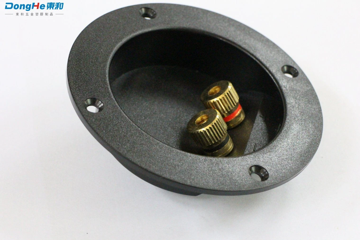 RoHS Golden Plated Binding Post Audio Square Terminal Cup (DJ-264D)