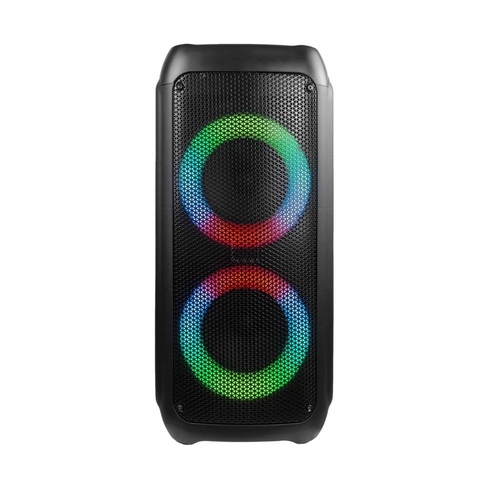 Rotating Light Dual 6 Inch Wireless Bluetooth Portable Speaker Party Box Jbi Partybox