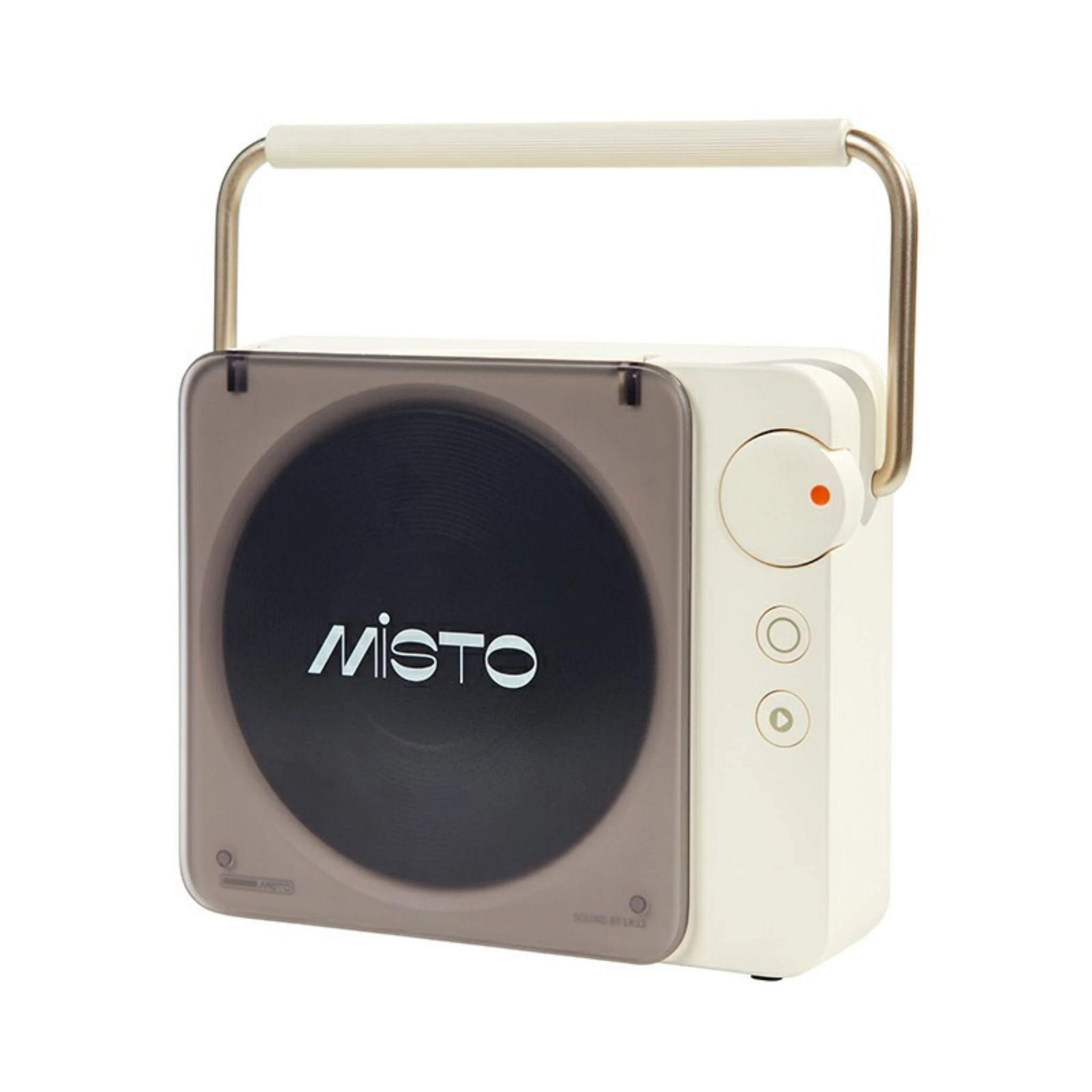 Rotating Vinyl Bluetooth Speaker with 3 Light Modes for Home