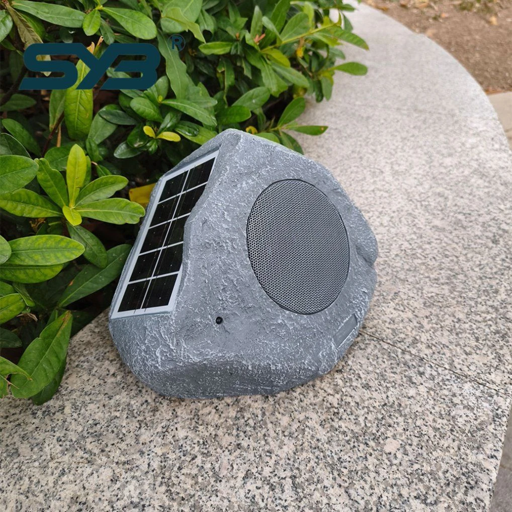 Rugged Heavy Duty 4-Inch 10W Waterproof Rock Speaker with Bluetooth for Lawns