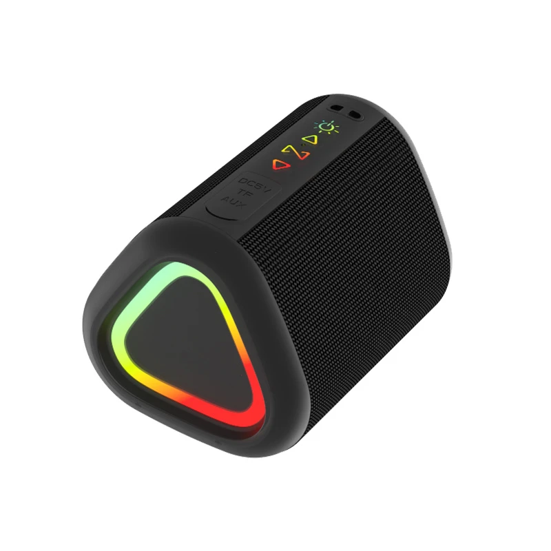 S1 Bluetooth 5.3 Waterproof Speaker with LED Light and Bass