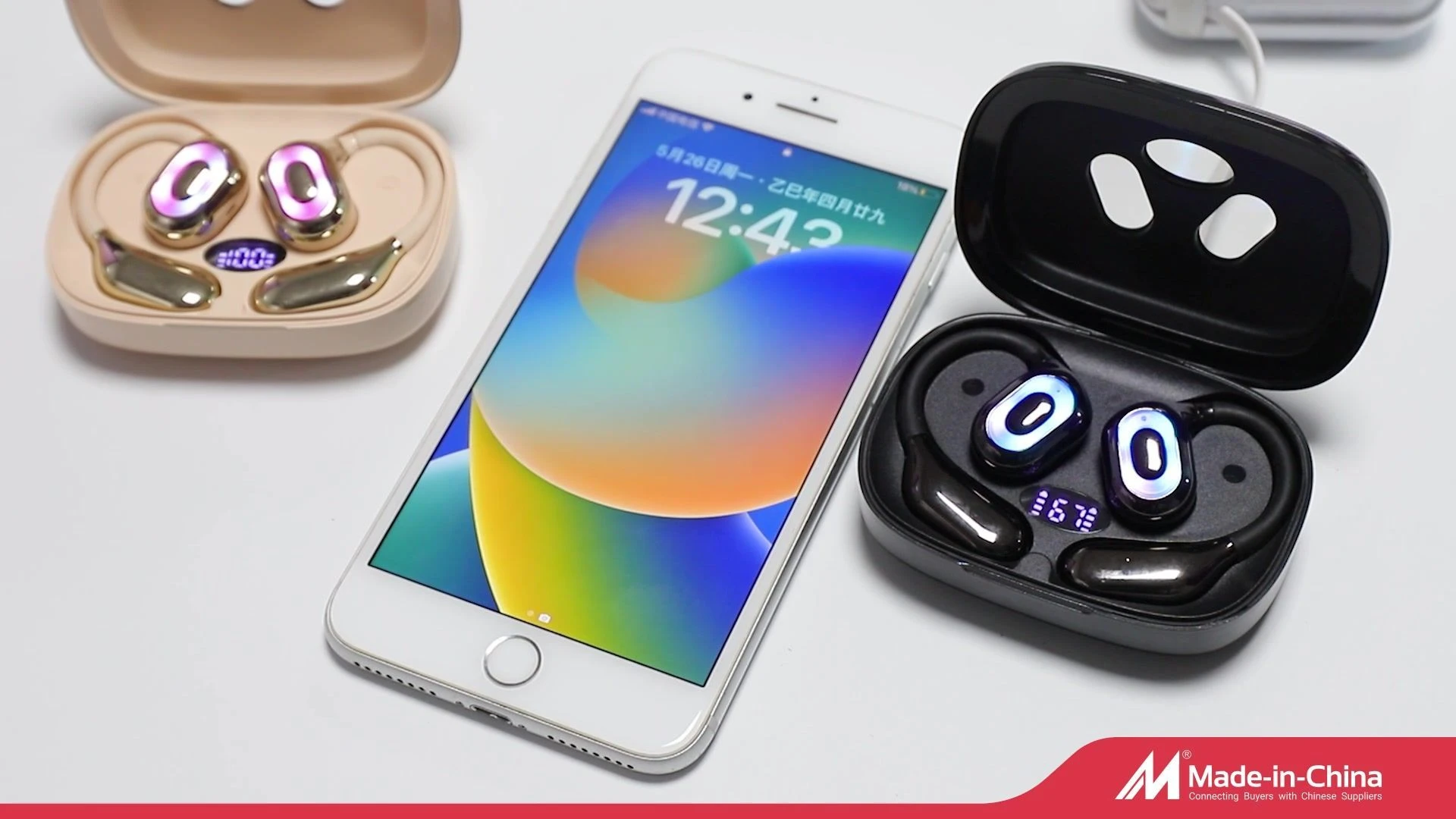 S25 Ows Bluetooth Earphones Wireless Headphones Bilateral Stereo Earbuds Headset