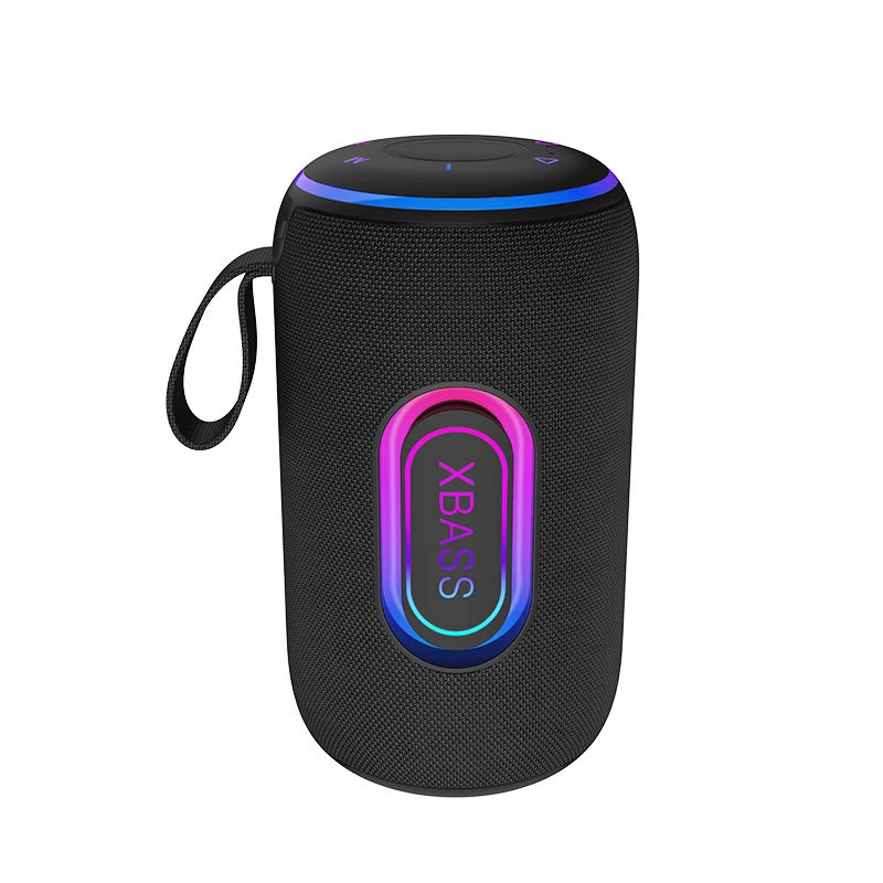 S7-1, Portable Wireless Bluetooth Speaker with 60W Output, Ipx6 Waterproof and RGB Light, Deep Bass Subwoofer