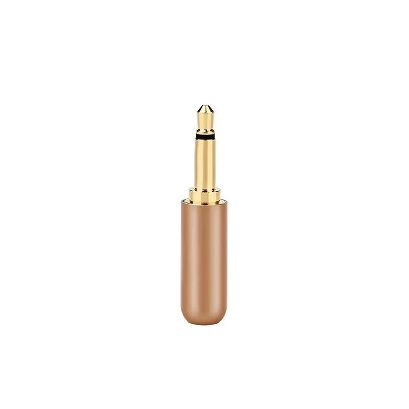SHSE Gold-plated Pure Copper 3.5mm Audio TS Jack Orange Cable Connector 4.2mm