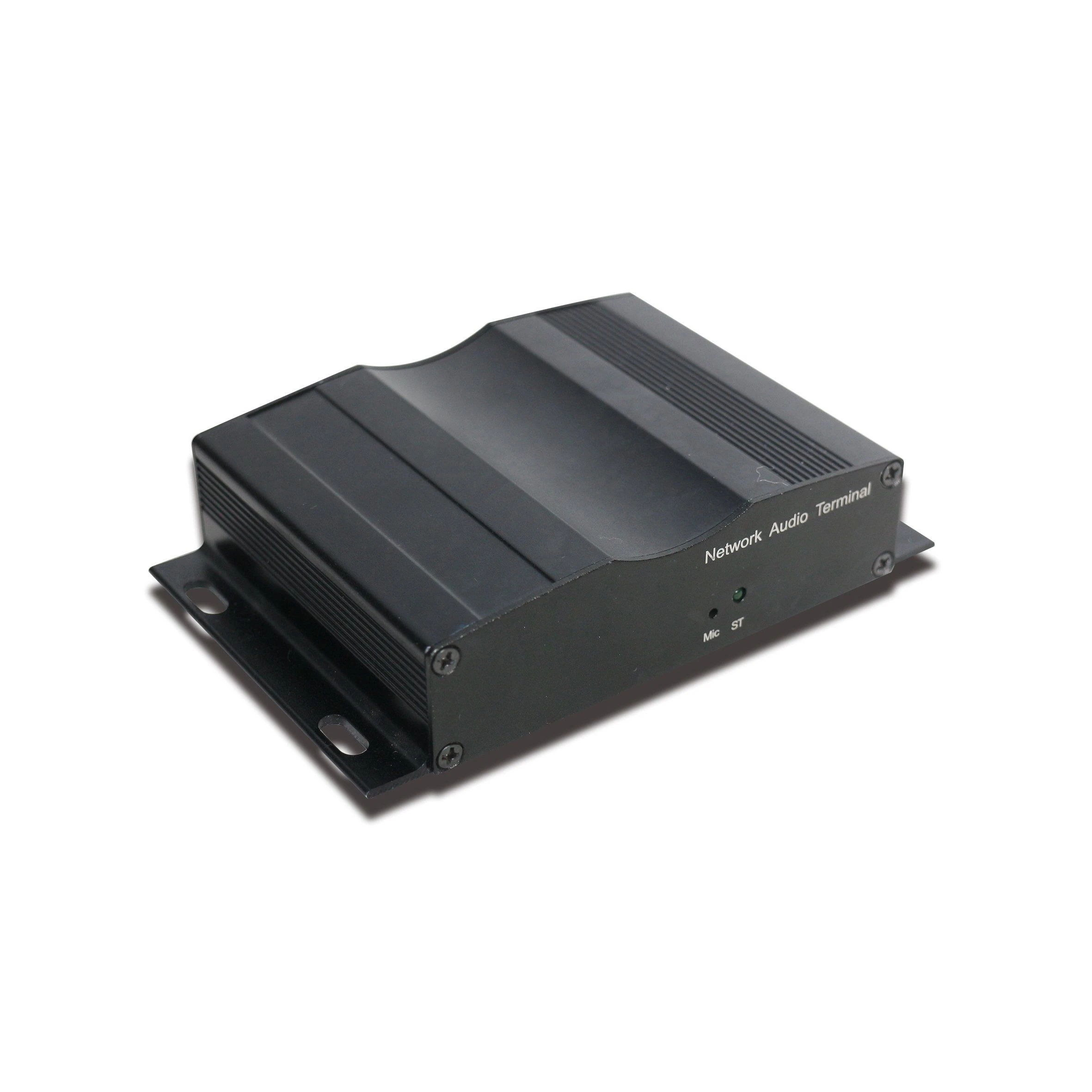 SIP Network Audio Router with Line out & Mic in for PA System Audio Encoder Decoder