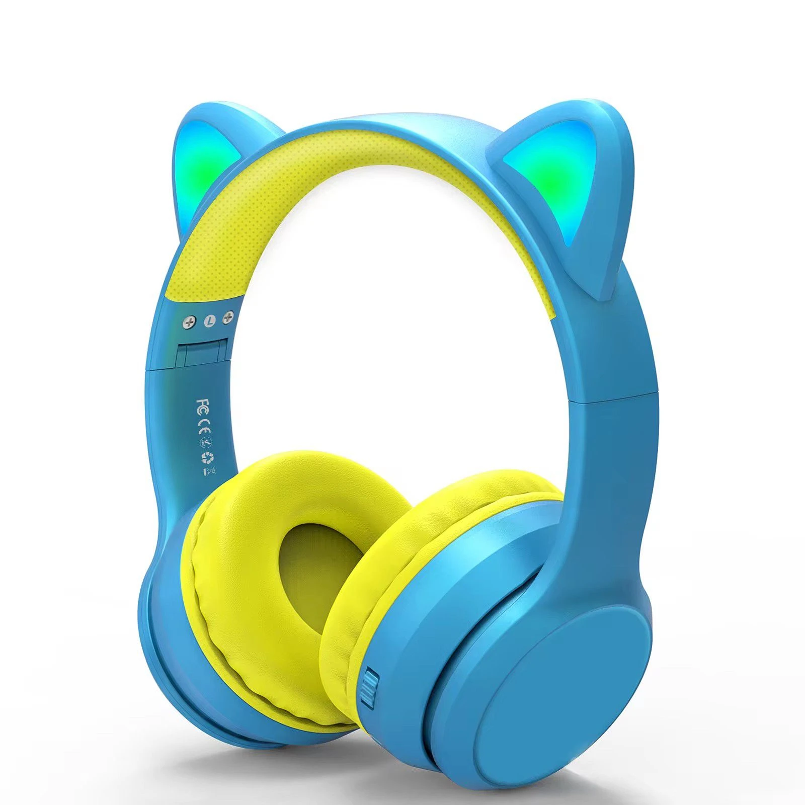 Safe and Comfortable Wireless Headphones for Kids with Volume Limit