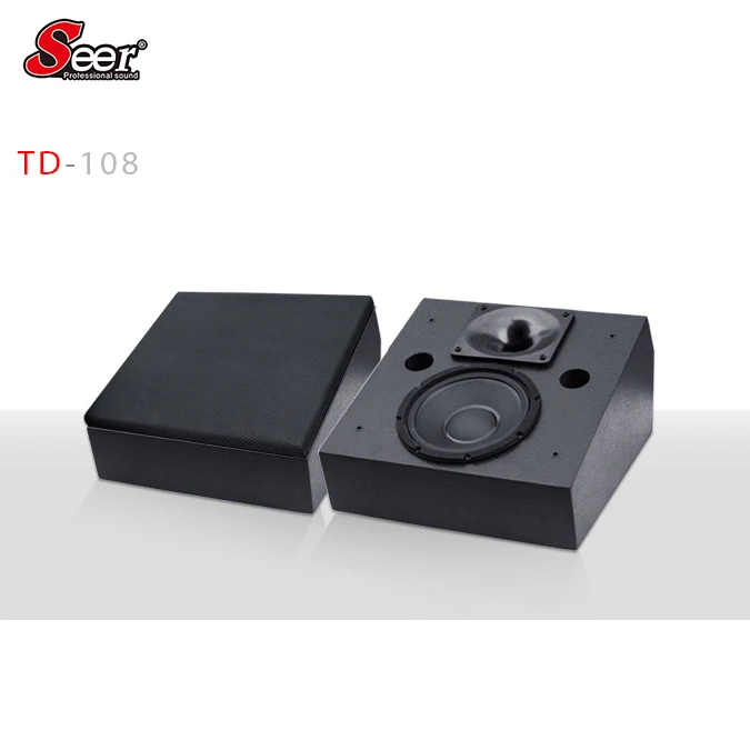 Seer Audio 8 Inch Home Theater Speaker System with Passive Subwoofer Design for Cinema