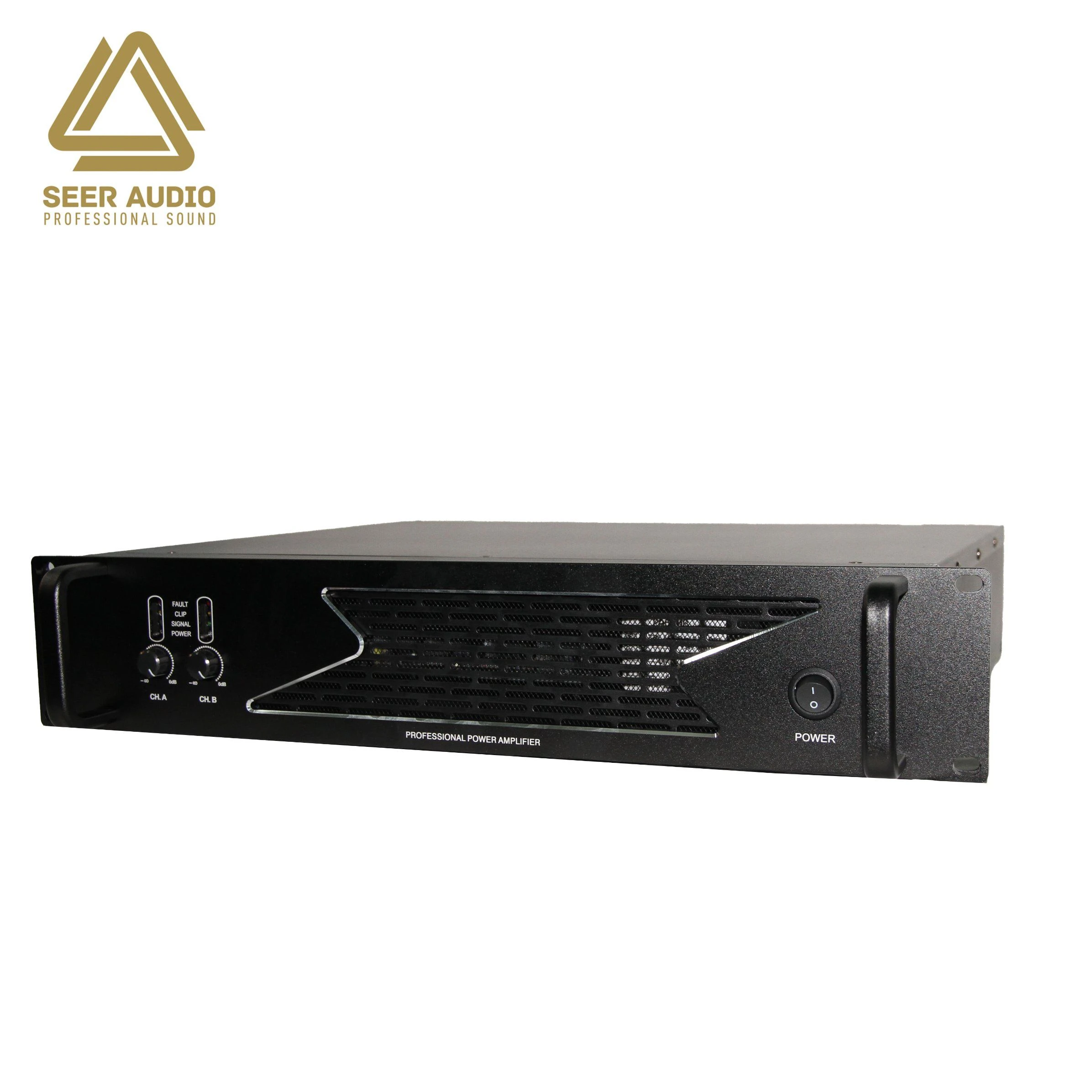Seeraudio AMP 4-1000s Digital Amplifier 1000 Watt Amplifier Power 4 Channel PA Power Amplifier
