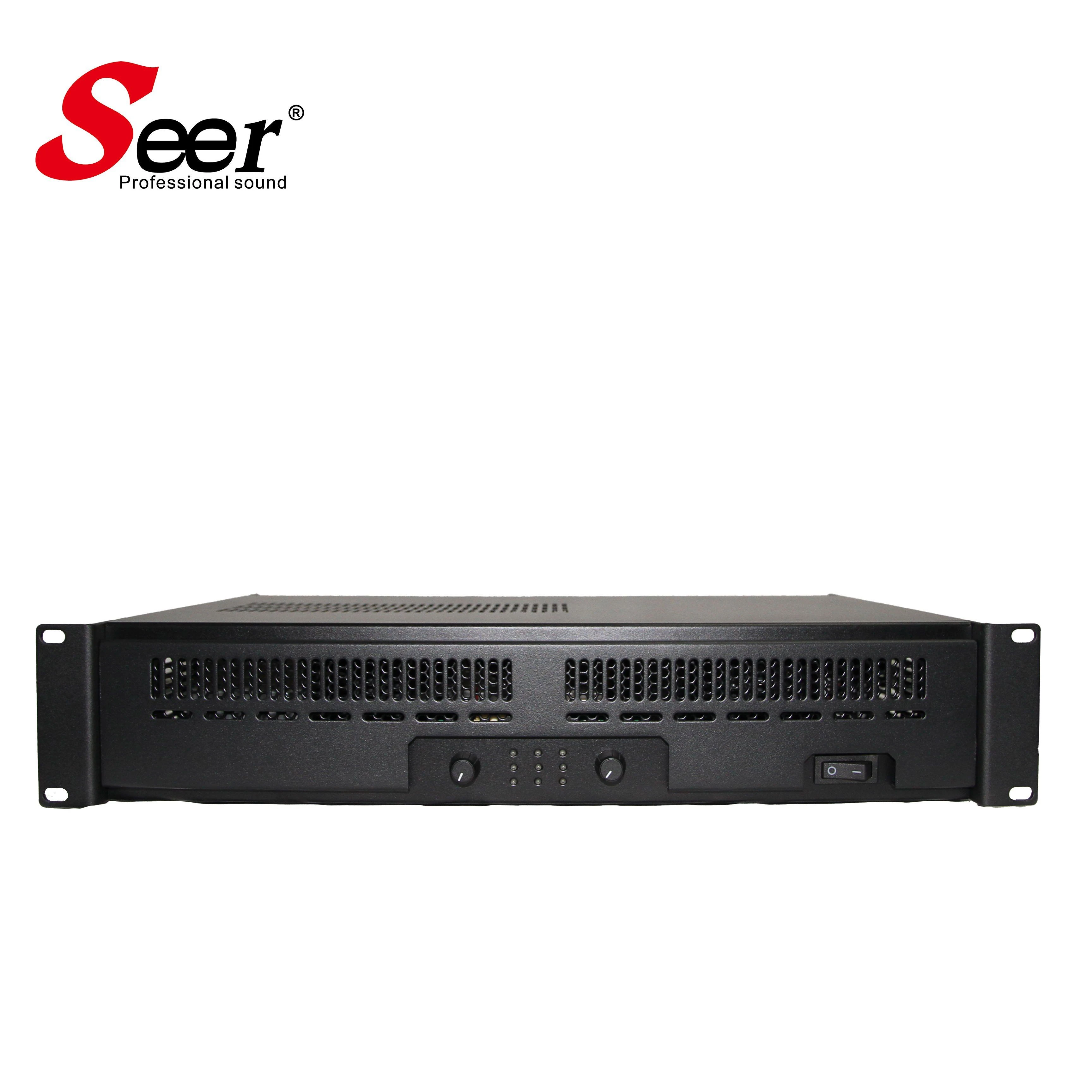 Seeraudio Powerd Amplifier 350W 2 Channel for Meeting Room PA System