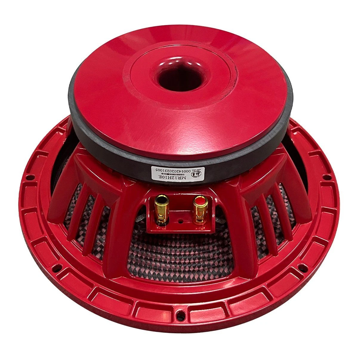 Self-Developed Basket Professional Audio Red 12 Inch Low Medium 190mm Ferrite Speaker Driver