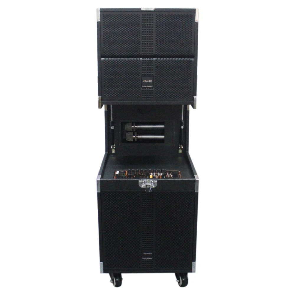 Sg9-12 Portable Line Array System Professional Karaoke Use Sansui 12 Inch Line Array Speaker