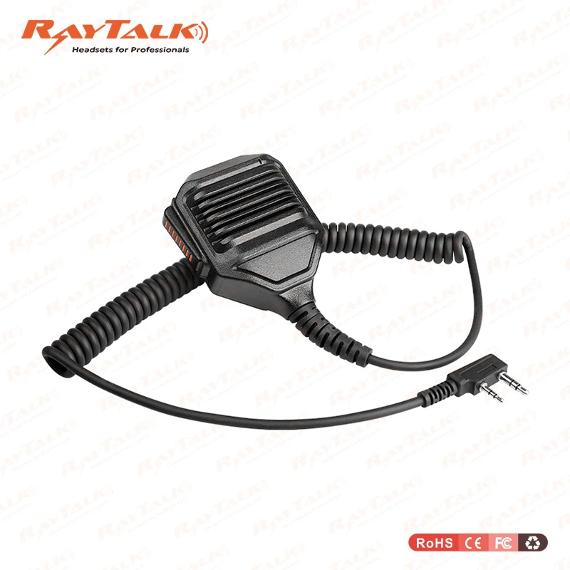 Shoulder Microphone IP67 Waterproof Remote Speaker Mic for Kenwood