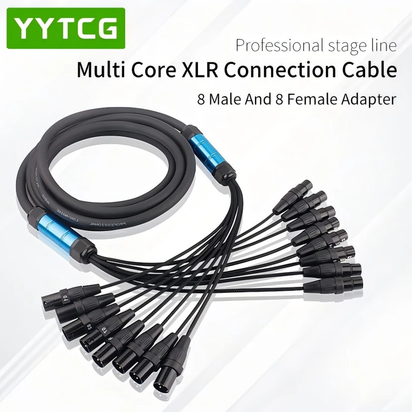 Significantly Simplifying The Wiring Process Durable Audio Snake Cable 12channel