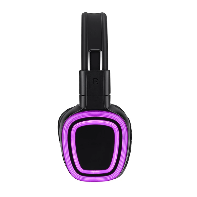 Silent Disco Headphone Wholesale 500m Control Distance Quiet Party Headset Stereo Silent Disco Earphone and Transmitter